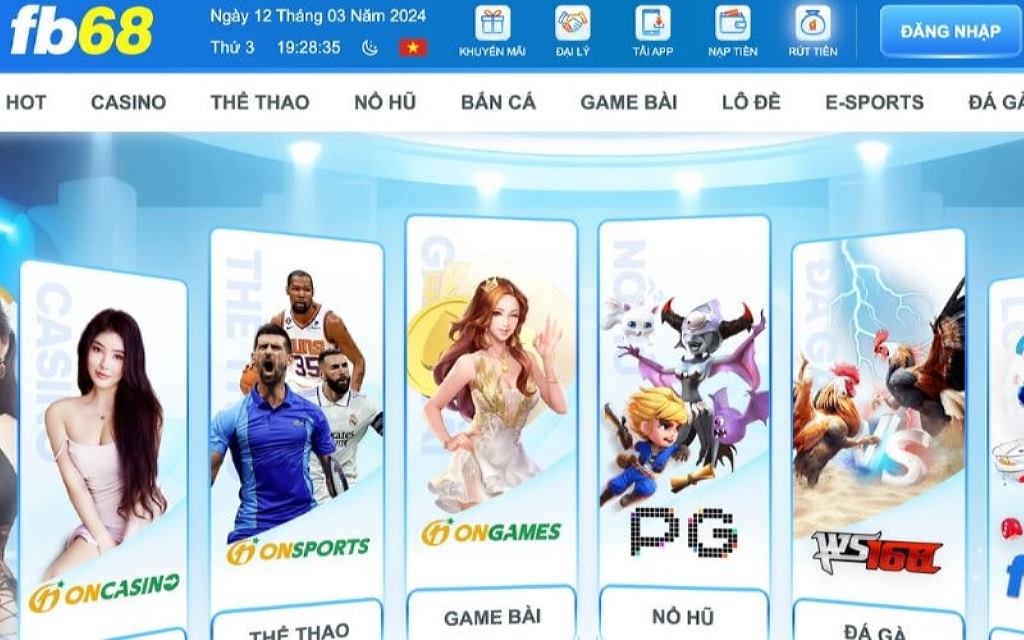 Fb68 và sứ mệnh trở thành nhà cái giải trí đứng đầu toàn cầu.
