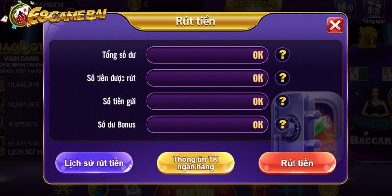 Những điều kiện kiện cần có để rút tiền 68 game bài